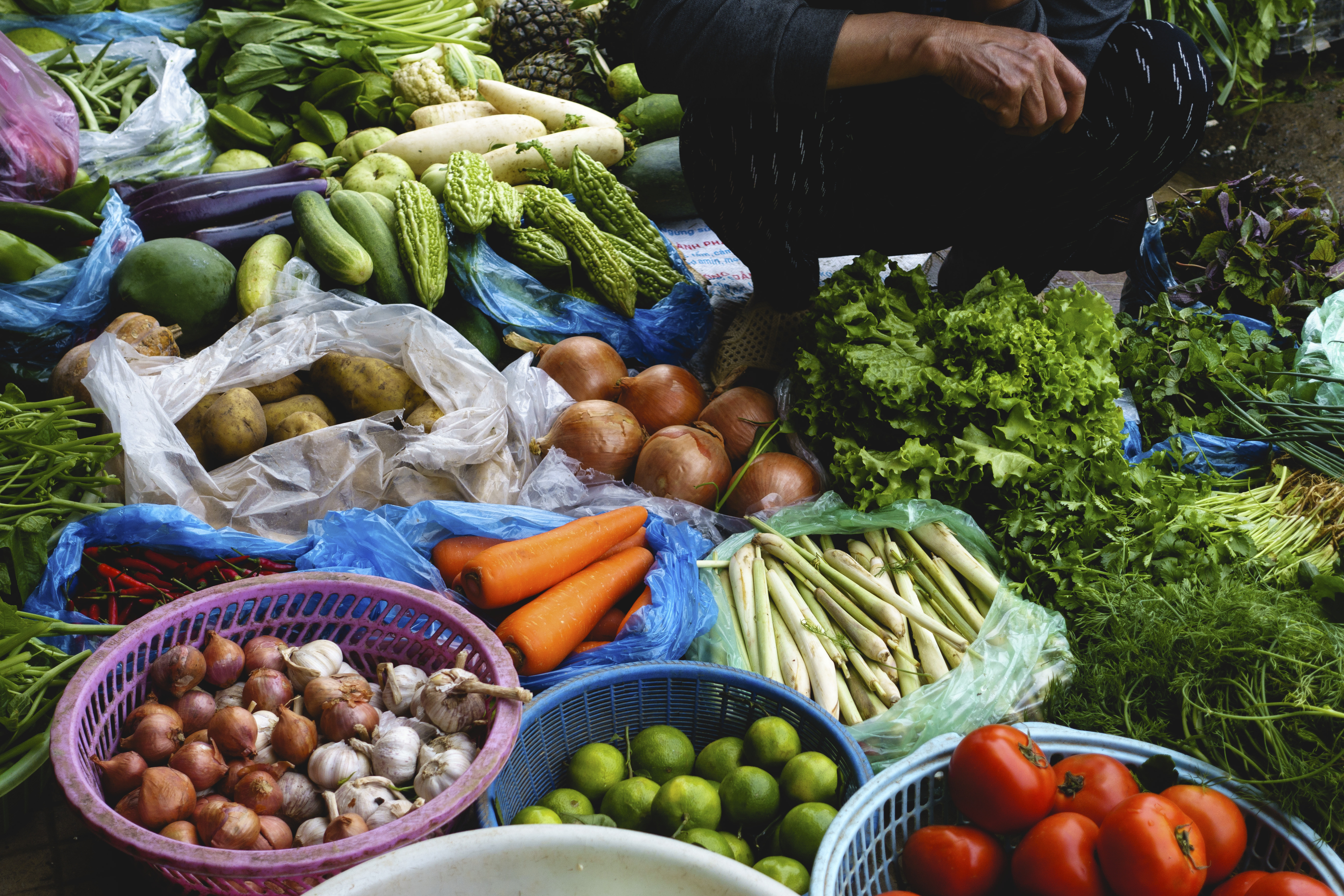 Vegetables market