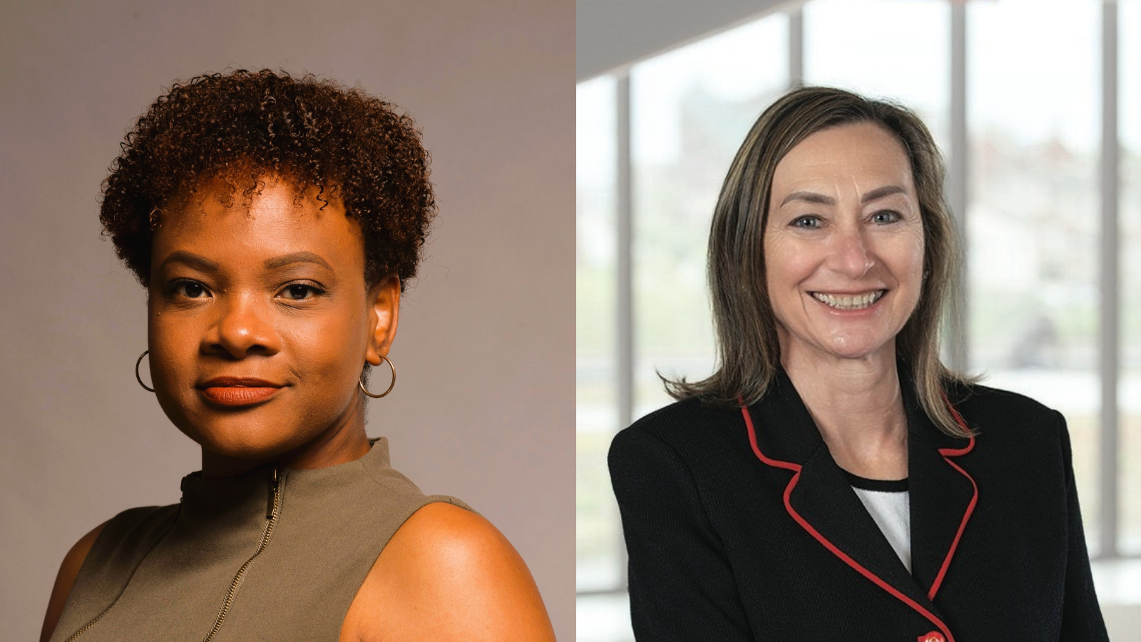 Side by side headshots of the project principal investigators