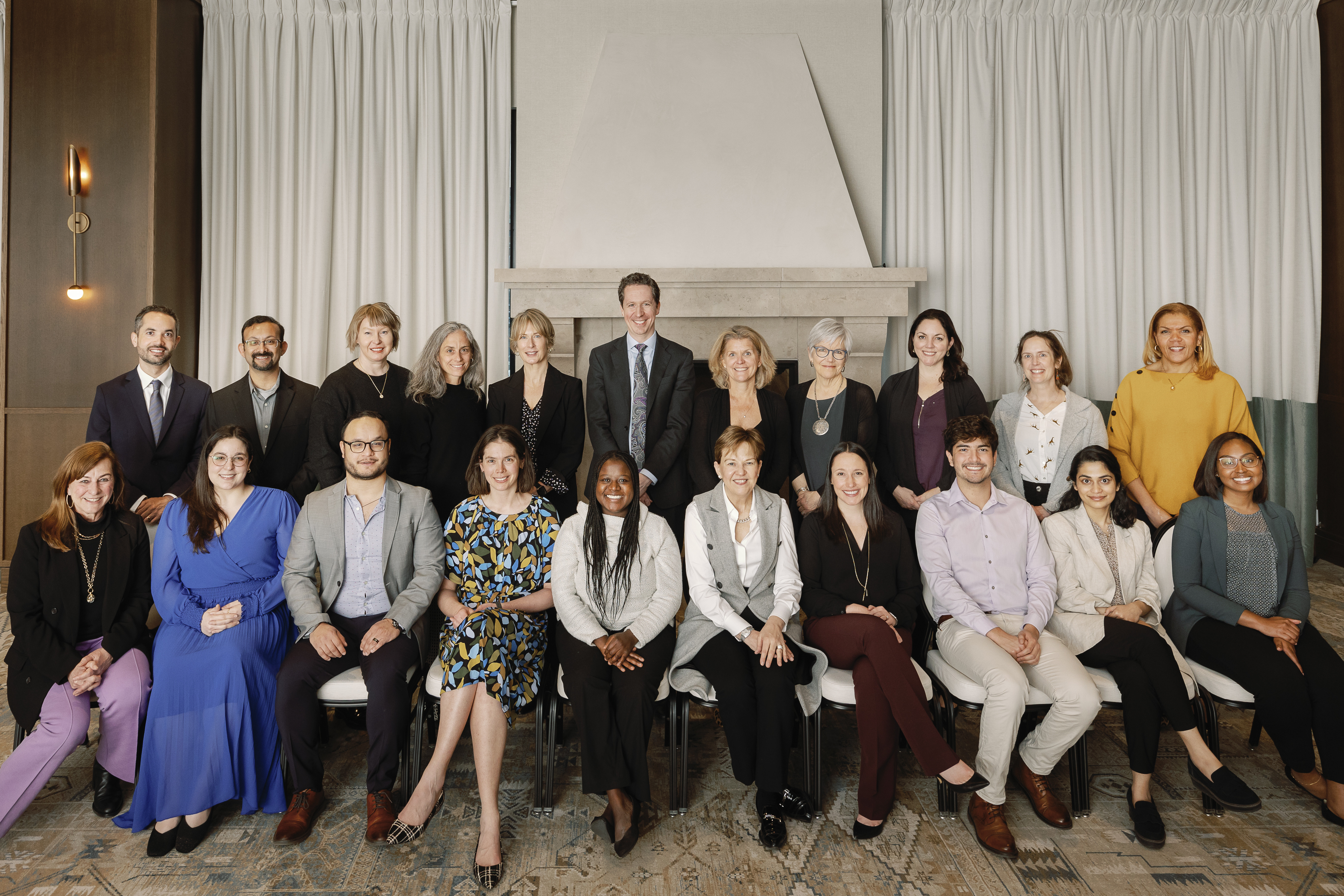 A group photo of the Catalyst Awards recipients convening